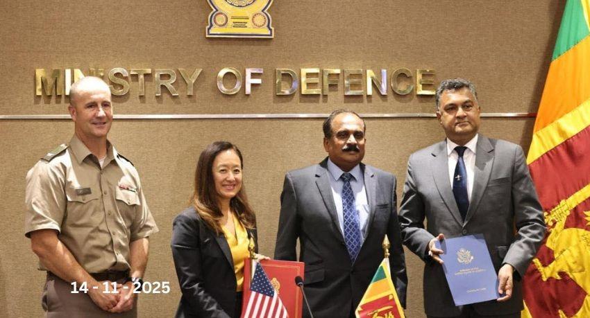 Sri Lanka-U.S. Defence MoU Set For Five Years